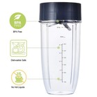 32 Oz Cup And Extractor Blade For Nutribullet 600w 900w Nb-101b Nb-101s Nb-201