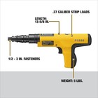 Dewalt P3500 Semi-auto Powder Actuated Fastening Tool Ddf212035p  tool Only 