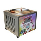 Kolice Commercial 18   Round Pan Fried Ice Cream Roll Machine-auto Defrost