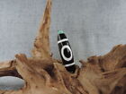 Authentic Tibetan Old Agate Dzi Bead Amulet Pendant Energy Mark Tibet Gzi Bead I