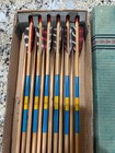 Ben Pearson Vintage Target Arrows Footed Full Box