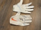 Troy Franklin Game Used And Signed Denver Broncos Gloves Oregon Ducks