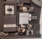 Vintage Bell   Howell Filmosound Autoload 16mm Sound Movie Projector 1545 B