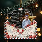 Letter From Heaven Ornament     Personalized Memorial Christmas Keepsake 