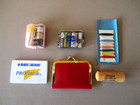 6 Nos Var Vtg Mini Travel Sewing Kits