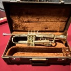 Olds 1969 Ambassador Trumpet Lacquered Brass W  Case   Mouthpiece  Model 700794