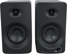 Asm4 Powered Studio Monitor Speaker Pair  4   2-way  200w  Black  Bluetooth  Opt