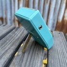 Trans-ette  marvel  8yr-10a Transistor Radio - Cool Turquoise Color 