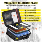 4-layer Fireproof Document Box With Lock File Storage Waterproof Safe Bag 