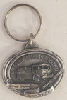 Vintage 85 American Firefighter Ever Ready Ever Willing Pewter Keyring  Siskiyou