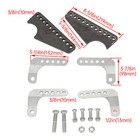Coil Over Shock Mount Kit Adjustable Lower Brackets For 3  Axle Tubes