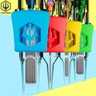 50pcs Tattoo Cartridge Needles Assorted Mixed Size Round Liner Shader Magnum Cur