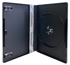 50 Premium Standard Black Single Dvd Cases 14mm  100  New Material    100 Bags