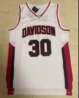Men s Retro Curry   30 Davidson College Basketball Jersey Stitched