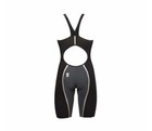 V3 Team Vici Female Powerback Technical Racing Swimsuit Black Silver Sz 24 Women