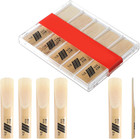 10 Pcs Alto Saxophone Reeds Strength 2 5 Natural Cane Reed