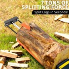 Log Splitter 7 Ton Wood Splitter Electric Powered  1500w15amp With Hydraulic Ram