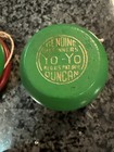 Lot Of 2 Vintage Duncan Beginners Yo-yo Yoyo Wood Wooden Green Red Color Paint  