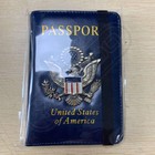 Passport Holder Wallet Travel Rfid Us Passport Cover Id Card Leather Protector