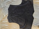 Men s Black Tuxedo Vest 62r 56w
