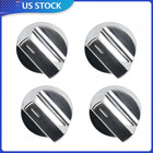 4pcs Range Control Knob W11517334 For Whirlpool Oven Weg515s0fb0 Weg745h0fe0