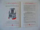 Vintage Original 1940s Clayton   Lambert Mfg Firepot Instructions