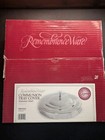 Remembrance Ware Offering Plate And Communion Tray Cover  Stainless Steel  Clean