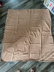 Us Army Military Vintage Muslin Selvedge Drop Cloth 52 X 59 Fabric Cotton Green