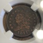 1811 Classic Half Cent Ngc Vf Details Corrosion