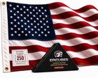American Flag 3x5 Ft Made In Usa 210d Nylon Embroidered Stars Sewn Stripes