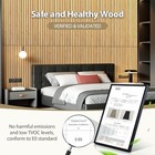  8 Pack 3d Fluted Acoustic Wood Panels Peel And Stick Wall 11 8 x23 6  Oak