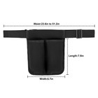 Gusdyit Massage Oil Bottle Holster  Adjustable Lotion Holster Black 