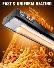 Pyy 36 Inch Food Heat Lamp - Aluminum Infrared Strip Heater Overhead Food Warmer