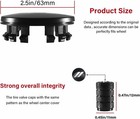 4pcs 63mm 2 5 Inch Slash Wheel Center Cap Covers For Dodge Charger Challenger Du