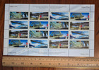 Canada Mnh Stamp Lot  Bridges And Canals Sheets And Blocks  1994 -2005