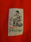 Bally Prestige Red Drawstring Dust Bag Shoe Pouch Vintage Red Switzerland Purse