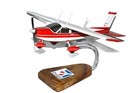 Cessna 177 Cardinal Red Private Plane Desk Top Display 1 24 Model Sc Airplane