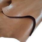 Brown Vegetable Tanned Genuine Goatskin Whole Hide