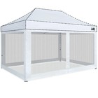 Eurmax Pop Up Canopy Screen Wall Kit