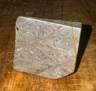 Natural Aletai Iron Meteorite 140 Grams Cut Slabs Perfect Etched Fusion Crust
