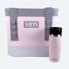 Yeti Cherry Blossom Camino 20 Carryall Tote   Travel Bottle Gift Set Fast Ship