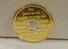 Alcoholics Anonymous Vi 6 Year Anniv  Coin Token Bi Plated Gold Silver Tone Aa