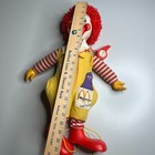 Vintage 1978 Ronald Mcdonald Doll By Hasbro     21    Plush Figure     Mcdonald   s Grim