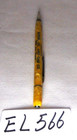 Vintage Advertising Mechanical Pencil Royal Oil   Gas Gibson City Il  Pearl