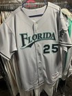 Florida Marlins Joe Girardi Signed And Game Used Away Jersey  2006  Rare
