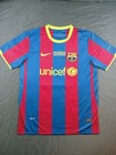 Lionel Messi Signed Fc Barcelona 2010-2011 Home Jersey With Beckett Coa