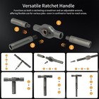 42 In 1 Magnetic Screwdriver Set Multi Bit Magneti Diy Ratchet Screwdriver Set