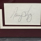 Nancy Lopez Hof Golf Signed 3x5 Index Card Hall Of Fame Women s Golf Pro No Date