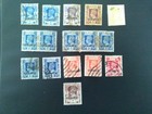Burma M mint    Used Stamps 1939-47 Kgv1 Service Overprints 6p -2a   3p Interim 