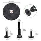 50 Pack 2 Inch Die    Grinder Cut-off Wheel And 3 8 In Arbor Hole 1 4in Stem Mou      